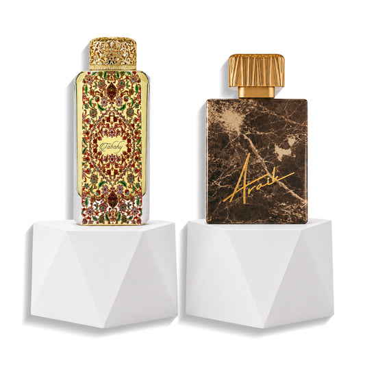 مجموعة رحيق العود - عطر تباهي و ارائك 